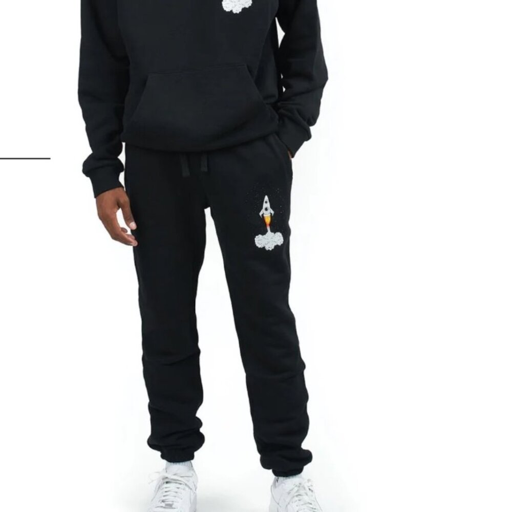 Rich & Rotten “Blast Off” Joggers Size L